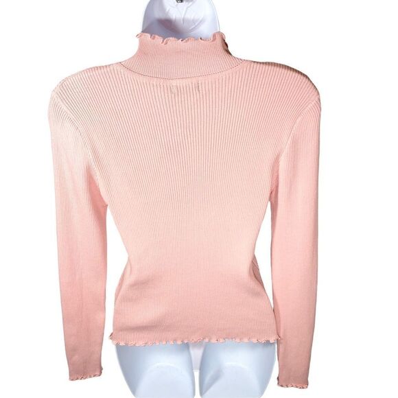 Nasty gal pink mock neck top - Picture 3 of 6